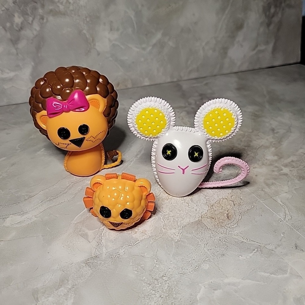 Lalaloopsy Pet Replacement Mouse Lion Sister Whiskers Kat Roar Crumb Sugar Cooki